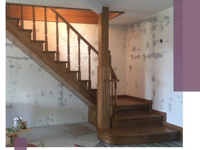 Ремонт деревянных лестниц в Гагарине: быстро и качественно