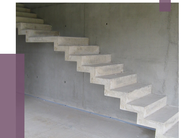 Бетонные лестницы в Гагарине от 19247 руб. под ключ | ПРОЛЁТ-Ггр