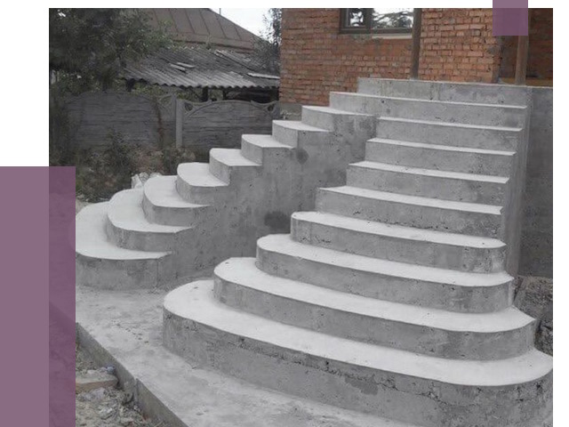 Монтаж бетонных лестниц в Гагарине от 4370 руб. 