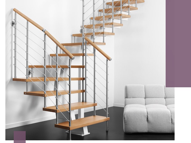 Модульные лестницы под ключ в Гагарине — монтаж и изготовление