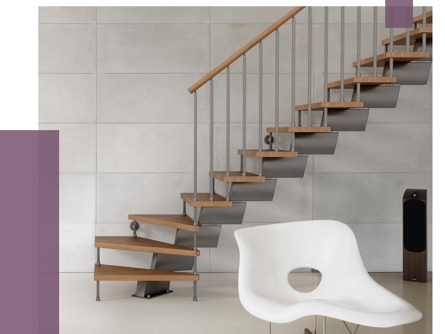 Монтаж модульных лестниц в Гагарине от 6450 руб. 