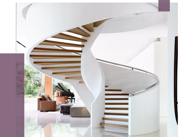 Винтовые лестницы в Гагарине под ключ от 49419 руб. | ПРОЛЁТ-Ггр