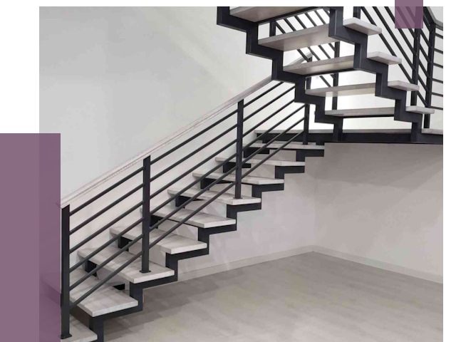 Лестницы на металлокаркасе под ключ в Гагарине от 13005 руб. | ПРОЛЁТ-Ггр