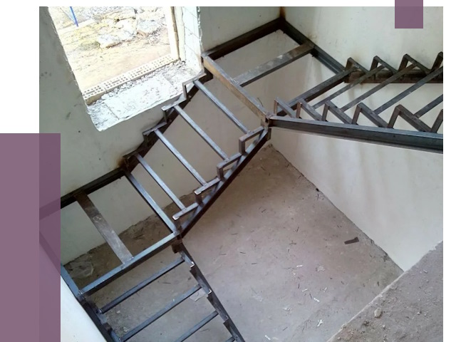 Монтаж лестниц на металлокаркасе в Гагарине от 13005 руб. — ПРОЛЁТ-Ггр