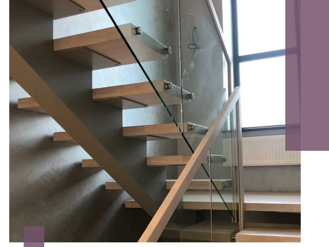 Изготовление лестниц на монокосоуре в Гагарине с монтажом и гарантией