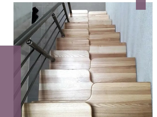 Лестницы гусиный шаг в Гагарине от 13265 руб. под ключ | ПРОЛЁТ-Ггр