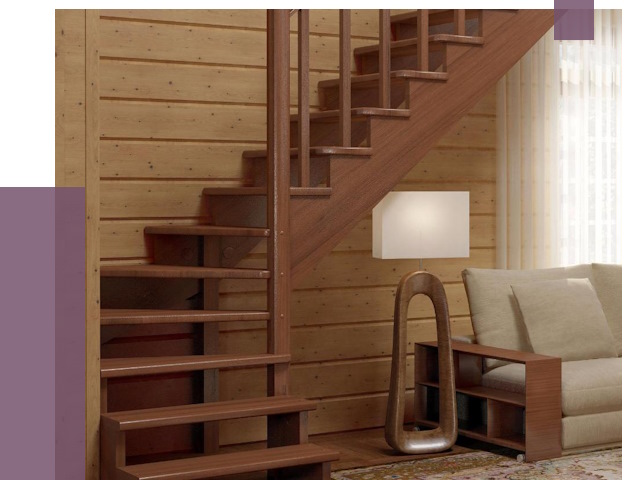 Лестницы эконом класса в Гагарине от 18571 руб. бюджетные решения