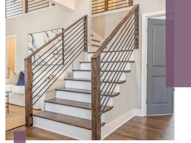 Лестницы для коттеджа под ключ в Гагарине — изготовление и монтаж