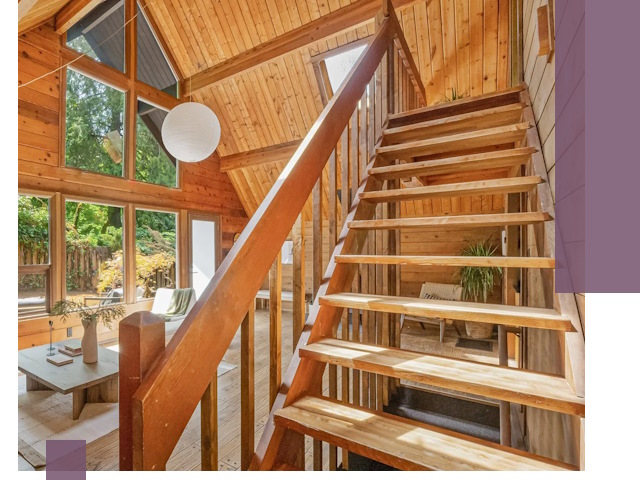 Лестницы для дачи под ключ в Гагарине — изготовление и монтаж