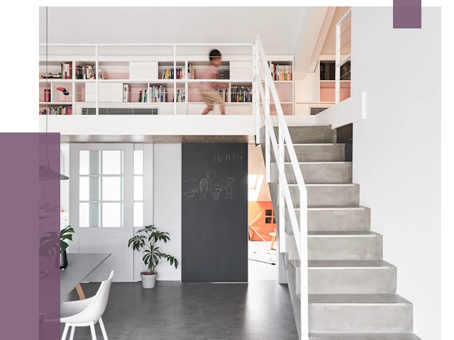 Лестницы для двухуровневой квартиры в Гагарине от 179469 руб. | ПРОЛЁТ-Ггр