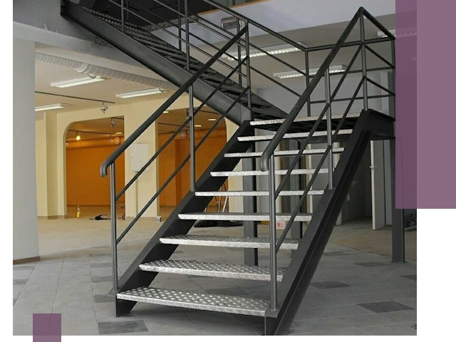 Лестницы для офиса в Гагарине: изготовление, монтаж, демонтаж