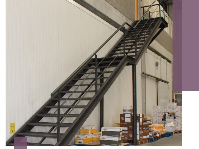 Лестницы для производства в Гагарине — изготовление и монтаж