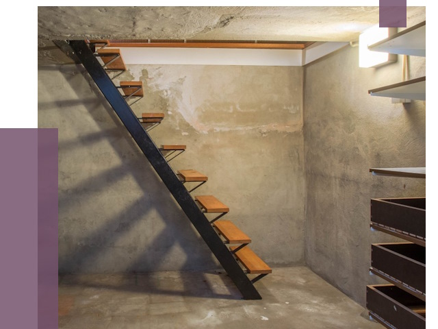 Лестницы в подвал в Гагарине от 13369 руб. — монтаж | ПРОЛЁТ-Ггр