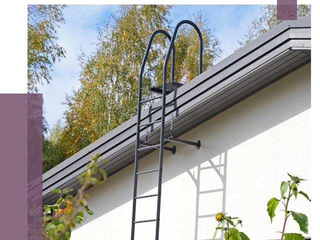 Лестницы на крышу в Гагарине от 19455 руб. — монтаж и монтаж ПРОЛЁТ-Ггр