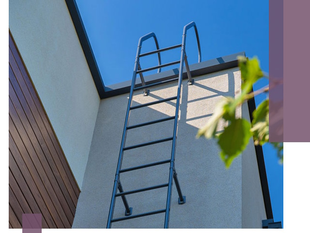 Лестницы на крышу в Гагарине — изготовление, монтаж, демонтаж