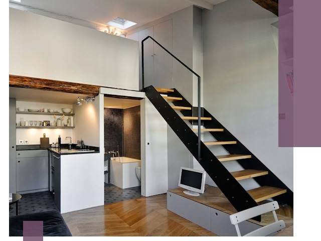 Лестницы на антресоль под ключ в Гагарине — изготовление и монтаж