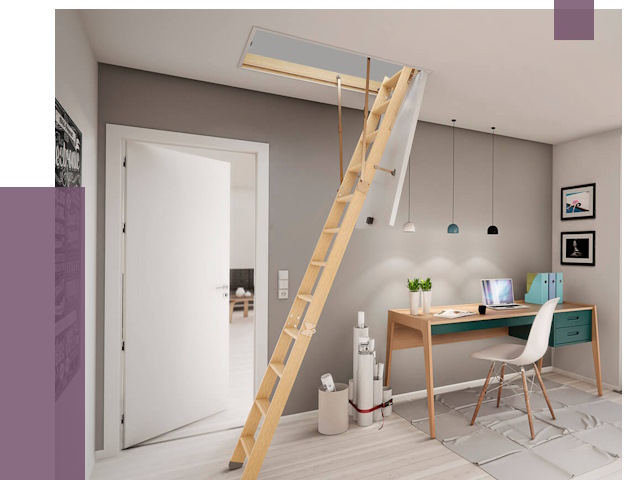 Чердачные лестницы в Гагарине — от 14826 руб. | ПРОЛЁТ-Ггр