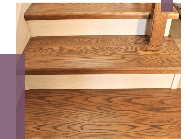 Буковые лестницы под ключ в Гагарине от 12745 руб.