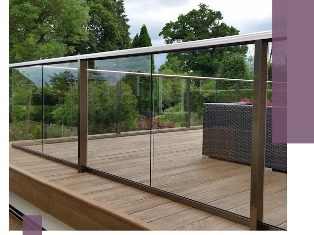 Алюминиевые перила на заказ в Гагарине — монтаж и гарантия