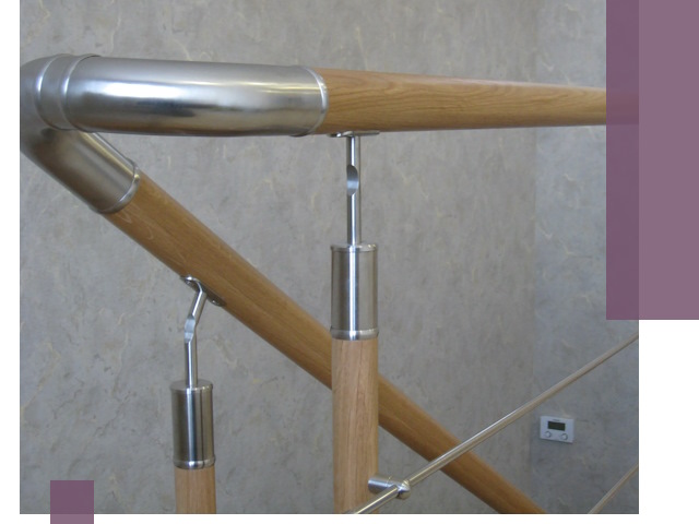 Комбинированные перила на заказ в Гагарине — монтаж и производство