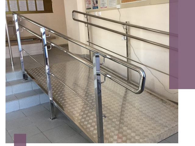 Перила для инвалидов в Гагарине — надежные поручни и ограждения
