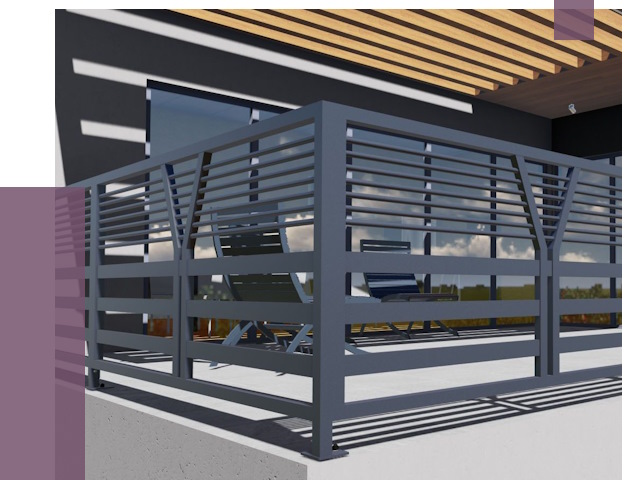 Изготовление балконных ограждений в Гагарине от 10924 руб. | ПРОЛЁТ-Ггр