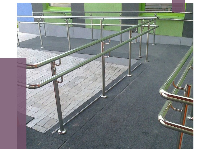 Ограждения пандусов в Гагарине от 4422 руб. монтаж | ПРОЛЁТ-Ггр