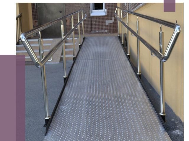 Пандусы в Гагарине от 12485 руб. — установка для инвалидов | ПРОЛЁТ-Ггр