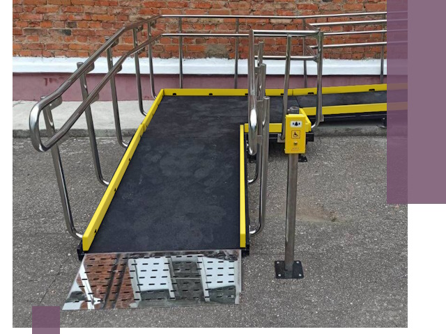 Изготовление наклонных пандусов для инвалидов в Гагарине