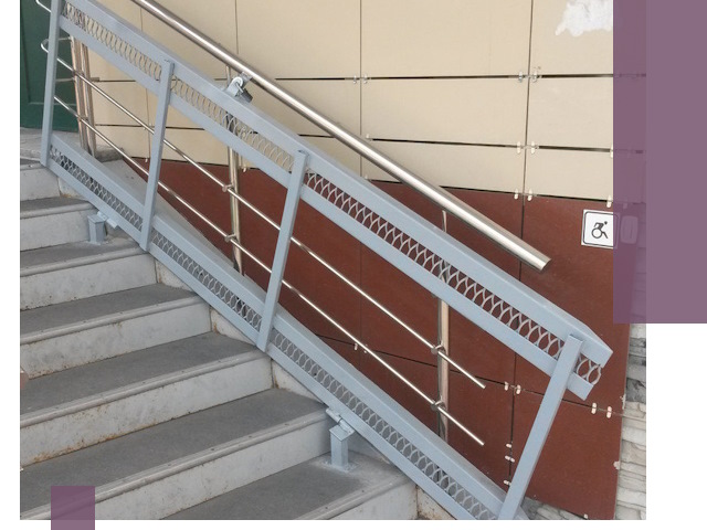 Изготовление откидных пандусов под ключ в Гагарине