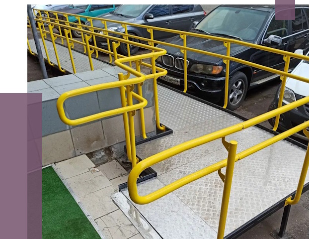 Стационарные пандусы в Гагарине от 12485 руб. | ПРОЛЁТ-Ггр