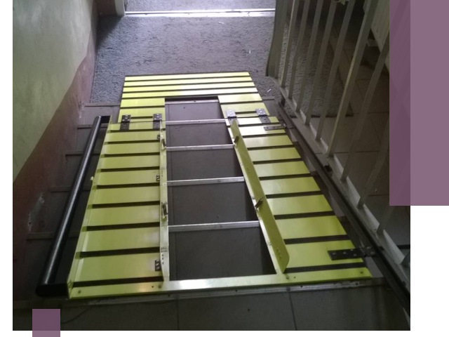 Профессиональный монтаж пандуса в подъезд в Гагарине