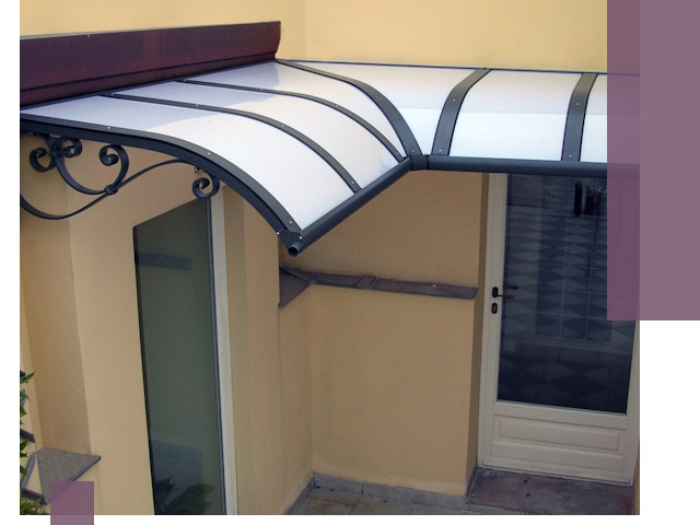 Монтаж козырьков любой сложности в Гагарине под ключ