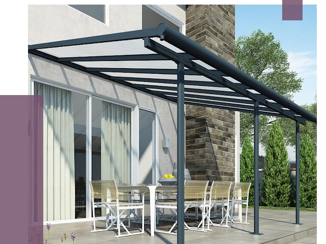 Навесы пристенные в Гагарине от 9260 руб. — монтаж и установка | ПРОЛЁТ-Ггр