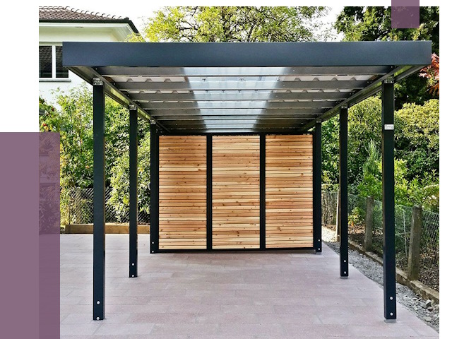 Отдельно стоящие навесы во дворе в Гагарине от 81671 руб. | ПРОЛЁТ-Ггр