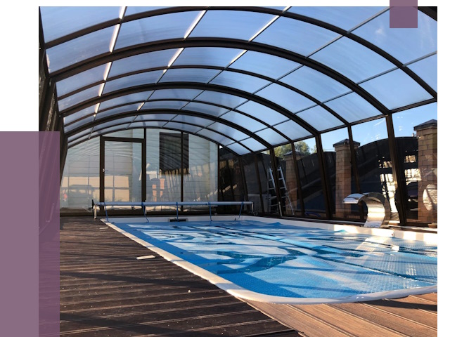 Навесы для бассейна в Гагарине от 17063 руб. под ключ | ПРОЛЁТ-Ггр