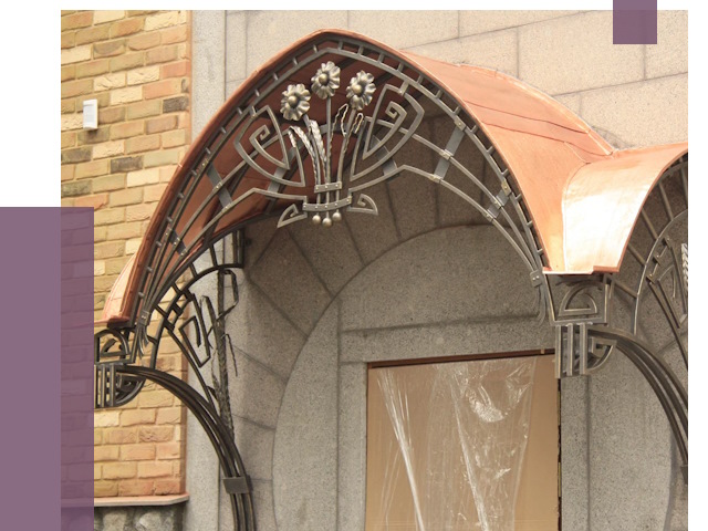 Арочные козырьки в Гагарине от 14826 руб. 