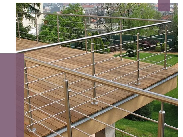 Алюминиевые парапеты в Гагарине под ключ от 7907 руб. 