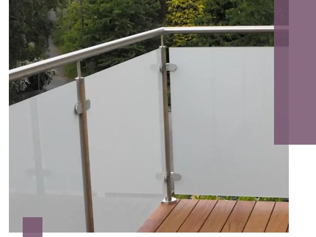 Алюминиевые парапеты для балконов и террас в Гагарине