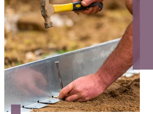Монтаж металлических бордюров в Гагарине быстро и качественно