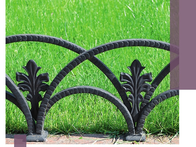 Декоративные металлические бордюры под ключ в Гагарине