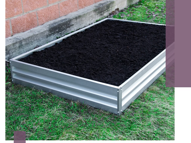 Металлические бордюры для грядок в Гагарине: прочность и аккуратность