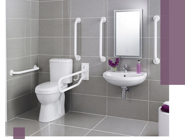 Поручни для санузлов в Гагарине: установка, ремонт и монтаж